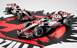 Εμφάνιση με Godzilla για τη Haas στην Ιαπωνία (vid & pics)