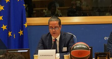 Η παρέμβαση του Γιάννη Σφαιρόπουλου στο ευρωπαϊκό κοινοβούλιο για το μπάσκετ (pic)