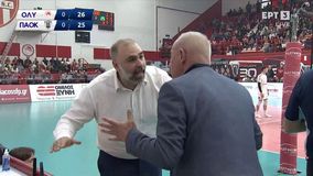 Ολυμπιακός - ΠΑΟΚ: Ένταση και αποβολή του Αχιλλέα Τζήκα