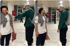 To Sportal στα... άδυτα του ΟΑΚΑ: Το τετ-α- τετ Λάρκιν- Οσμάν (pics)