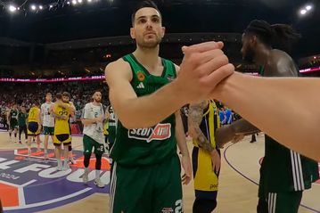 Με το... βλέμμα των διαιτητών: Τα απίθανα στιγμιότυπα του Παναθηναϊκός - Φενέρ απ' την body cam (vid)