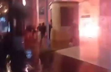 Επεισόδια μεταξύ οπαδών της ΑΕΚ και της Αλκαλόιντ στα Σκόπια (vid)