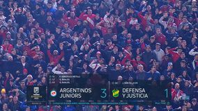 Τα highlights της αναμέτρησης Αρχεντίνος Τζούνιορς - Ντεφένσα Χουστίσια