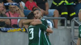 Άνοιξε το σκορ ο Παναθηναϊκός με τον Σπόραρ μετά από απίστευτη ενέργεια του Χουάνκαρ