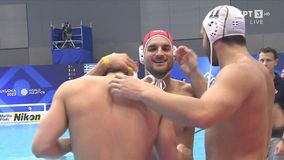 Ελλάδα - Μαυροβούνιο | Η λήξη του αγώνα και οι πανηγυρισμοί των παικτών της Εθνικής μας