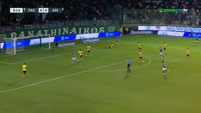 «Ζωγραφιά» Τζούριτσιτς και 1-0 ο Παναθηναϊκός, πήρε «φωτιά» η Λεωφόρος (vid)