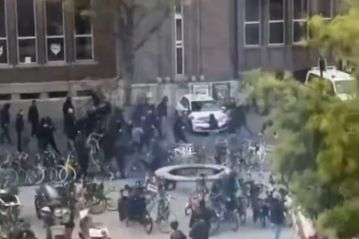 Συγκρούσεις ανάμεσα σε οπαδούς της Ουτρέχτης και της Λυών πριν από το παιχνίδι τους (vid)