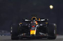 Ο Φερστάπεν στην πολ ποζίσιον του Άμπου Ντάμπι