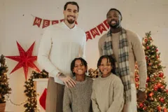 O «θείος» Χουάντσο πέρασε τα Χριστούγεννα με την οικογένεια Γκραντ