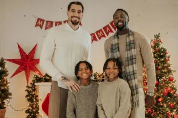 O «θείος» Χουάντσο πέρασε τα Χριστούγεννα με την οικογένεια Γκραντ