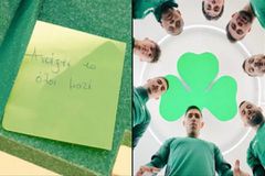 «Καλά Χριστούγεννα Παναθηναϊκέ μου»: Το δώρο που έλαβαν οι παίκτες του Τριφυλλιού (vid)