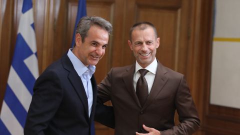 Συνάντηση του Πρωθυπουργού με τον πρόεδρο της UEFA και τους Big 4 στις 16 Αυγούστου στο Μαξίμου