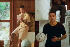 Το απίθανο διαφημιστικό σποτ του Αραούχο για τη σειρά ρούχων που κυκλοφόρησε - Πρωταγωνιστεί ο Γαλανόπουλος