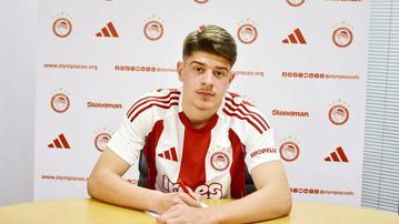 Ο Ολυμπιακός ανακοίνωσε την απόκτηση του Παναγιώτη Σαντή