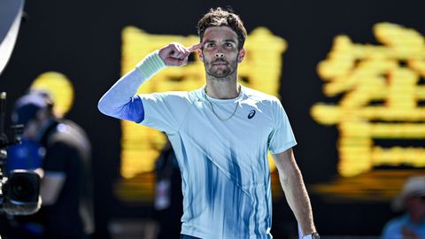 Μεγάλη νίκη για τον Μουζέτι που πέρασε στα προημιτελικά του Australian Open (vid)