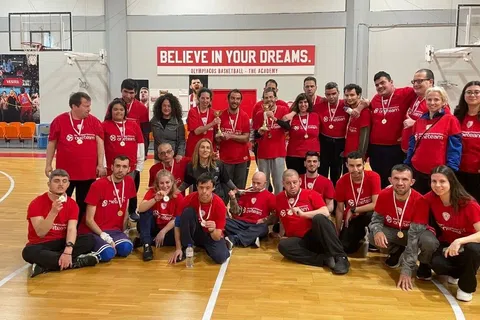 Ολυμπιακός: Με δύο δράσεις εντός και εκτός ΣΕΦ ολοκληρώθηκε ο Φεβρουάριος του “One Team”