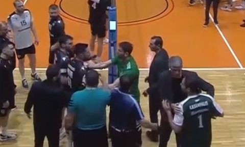 Ένταση στο φινάλε του Παναθηναϊκός - ΠΑΟΚ (vid)