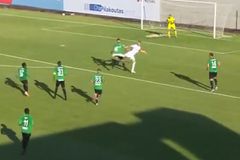 Γκολάρα με τακουνάκι σε αγώνα της Κύπρου (vid)