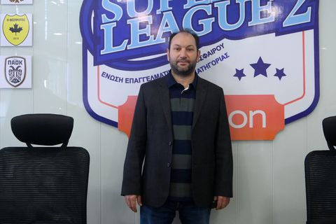 Μαρτσούκος: «Δεν θέλουμε να υπάρχει καμία αδιάφορη ομάδα στη Super League 2 - Υπάρχει πρόβλημα σε όλο το ελληνικό ποδόσφαιρο»