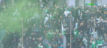 Χορεύει στη βροχή ο κόσμος του Παναθηναϊκού στο Πανθεσσαλικό (vid)