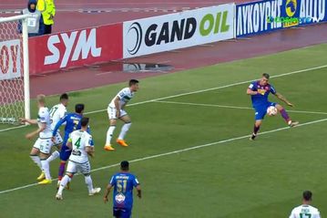 Έκανε αισθητή την παρουσία του επιθετικά ο Βόλος με Οζέγκοβιτς (vid)