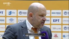 Χριστόπουλος: «Ήταν σημαντικό να νικήσουμε και το κάναμε» (vid)