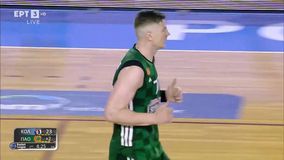 Κολοσσός - Παναθηναϊκός: Ασταμάτητος ο Αρτούρας Γκουντάιτις