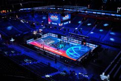 Tο εντυπωσιακό Glassfloor της Stark Arena πάνω στο οποίο το Περιστέρι θα αγωνιστεί στο Final Four του BCL (pics, vid)