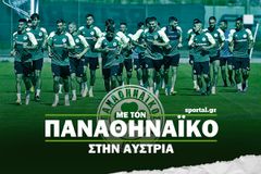 Με τον Παναθηναϊκό στην Αυστρία: Ο Μπάμπης Τσιμπίδας μεταφέρει τα τελευταία νέα στην κάμερα του Sportal (vid)