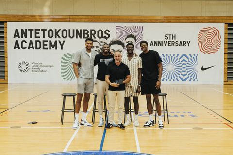 To Kaizen Foundation συνεργάζεται με το Charles Antetokounmpo Family Foundation για την ενίσχυση του έργου της Antetokounmpo Academy