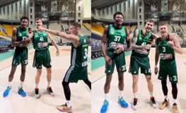 Αντετοκούνμπο, Χουάντσο και Γκάι πήραν το μικρόφωνο του Sportal και τραγούδησαν τον ύμνο του Παναθηναϊκού (vid)