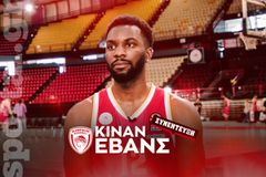 Ο Κίναν Έβανς στο Sportal: «Είμαι ευγνώμων στον Ολυμπιακό - Δεν ξέρω πότε ακριβώς θα είμαι έτοιμος»