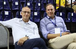 Λιόλιος και Μελής παρακολουθούν μαζί το ΑΕΚ - Προμηθέας