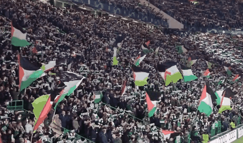 Η Σέλτικ ακύρωσε τα διαρκείας των οπαδών που σήκωσαν σημαίες της Παλαιστίνης