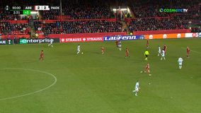 Ολοκλήρωσε τη μυθική ανατροπή ο ΠΑΟΚ με buzzer beater πέναλτι του Σβαμπ (vid)