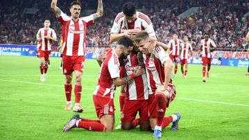 Τα στατιστικά του πρώτου ημιχρόνου του ντέρμπι Ολυμπιακός - ΑΕΚ