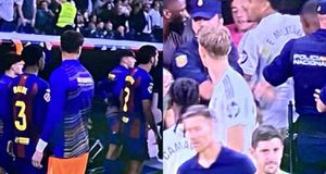 Ένταση και επεισόδια στο φινάλε του Clasico (vid)