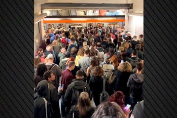 Μετρό Αθήνας: Ασφυκτικά γεμάτες αποβάθρες, με ρεκόρ αύξηση; επιβατών