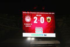 Τα δύο γκολ του Ολυμπιακού στο 2-0 επί της ΑΕΚ (vid)