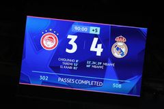 Τα επτά γκολ από την ήττα του Ολυμπιακού από τη Ρεάλ Μαδρίτης (vid)