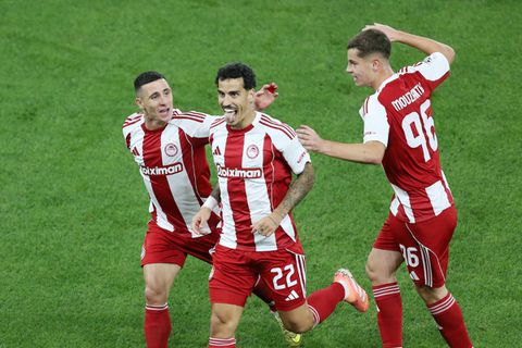 «Σεισμός» στο Καραϊσκάκης: Ο Τσικίνιο μετά από ωραία συνεργασία έκανε το 1-0 κόντρα στη Ρεάλ (vid)