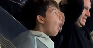 Η αντίδραση του γιου του Ρονάλντο στο ψαλιδάκι του πατέρα του έγινε viral (vid)