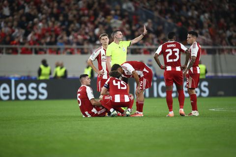 Μετά τον Τσικίνιο και ο Πιρόλα βγήκε αναγκαστική αλλαγή για τον Ολυμπιακό