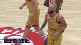 Μιλάνο - Ολυμπιακός 83-84: Οι 18 πόντοι του Φουρνιέ στην αναμέτρηση