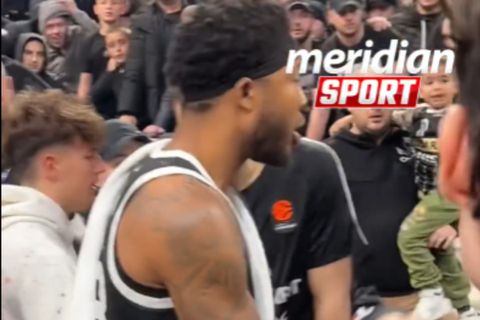 Χαμός στην Παρτίζαν: Παραλίγο να πιαστεί στα χέρια με οπαδούς ο Τζόουνς (vid)