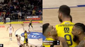 ΕΠΟΣ! Ο ΑΠΙΘΑΝΟΣ Παπαγιάννης έσωσε τη Φενέρ με τρίποντο πίσω από το κέντρο σε «νεκρό» χρόνο! (vid)