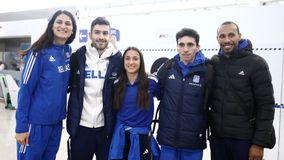 Αναχώρησε για το παγκόσμιο πρωτάθλημα κλειστού η ελληνική αποστολή