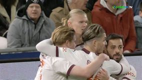 One man show από Χάαλαντ με πέντε γκολ και συντριβή της Λούτον από τη Σίτι - Ο Ντουμπράβκα χάρισε την πρόκριση στη Νιούκαστλ