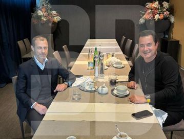 Συνάντηση Τσέφεριν - Ατζούν με θέμα τις επενδύσεις στο ποδόσφαιρο