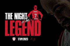 Ο Ολυμπιακός αποσύρει τη φανέλα του θρύλου Σπανούλη